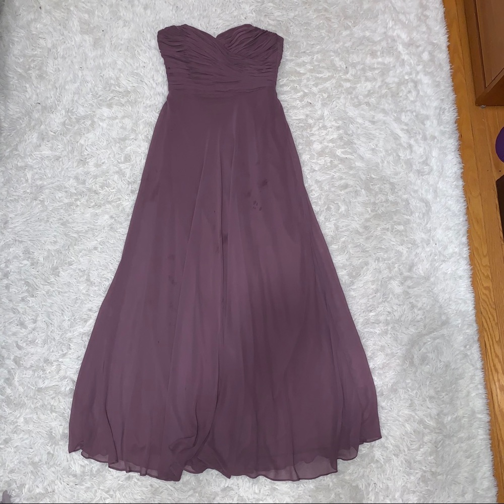 After Six beautiful purple gown